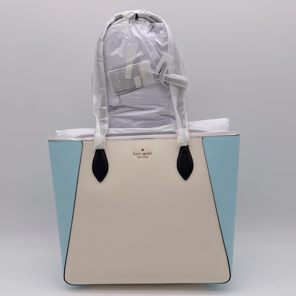 kate spade Handbags - Kate Spade Poppy Colorblock Large Tote Blazer Blue Multi Colorblock